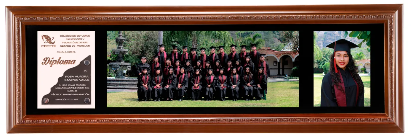 Tríptico Grupal Bicolor Imperial